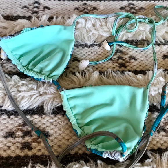 Tori Praver string bikini top - Picture 4 of 4